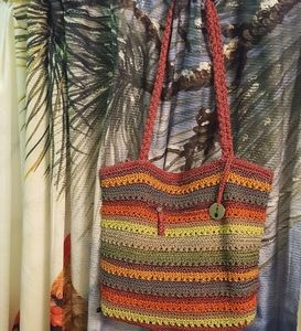 The SAK  🌈 Rainbow  🌈 knitted bag-NWT
